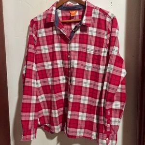 Joe Fresh Red Flannel Shirt